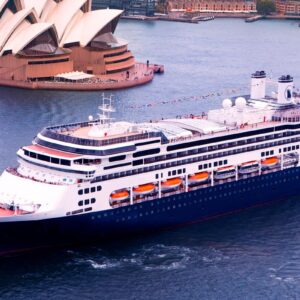Holland America Lines fartyg Amsterdam, i Sydney.
