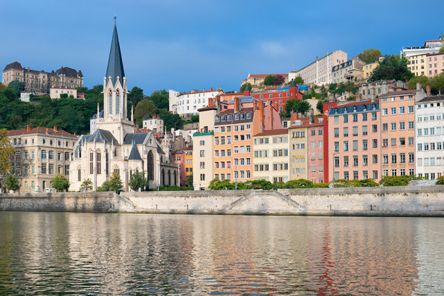 Lyon i Frankrike.