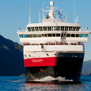 Fören på Hurtigrutens fartyg MS Nordkapp.