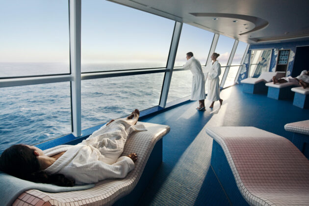 Persian Garden spa ombord på kryssningsfartyget Celebrity Millennium.