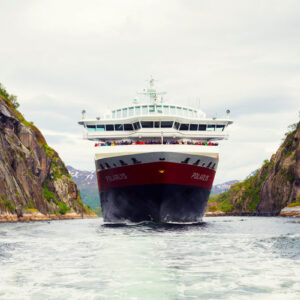 Fören på Hurtigrutens fartyg MS Polarlys.