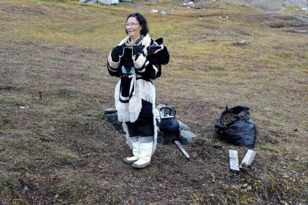 Invånare i Pond Inlet, Kanada.