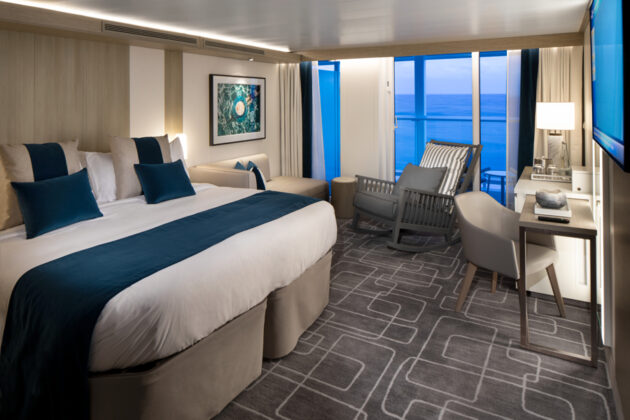 Sky Suite ombord på Celebrity Edge.