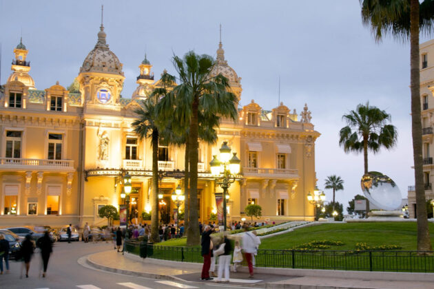 Monte Carlo casino i Monaco.