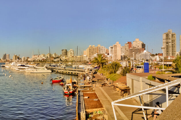 Den fascionabla badorten Punta del Este