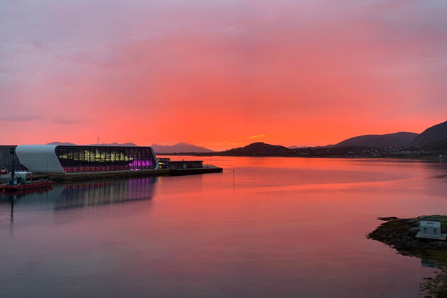 Hurtigruten-museet i Stokmarknes i Norge