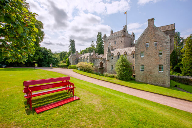 Cawdor Castle i Invergordon, Skottland.