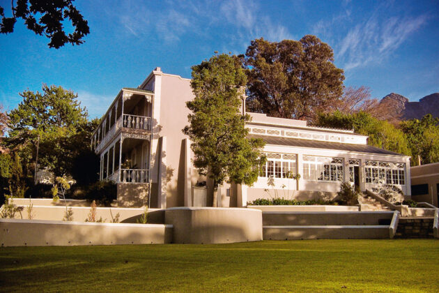 Schoone Oordt Country House i Swellendam, Sydafrika.