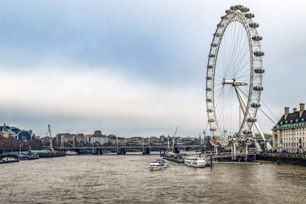 Utsikt över London Eye