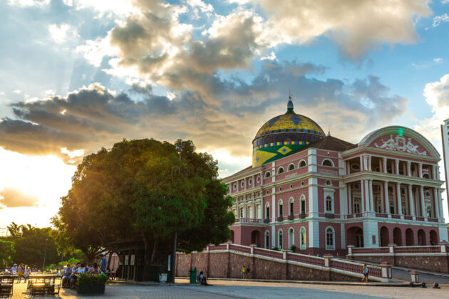 Operahuset i Manaus, Brasilien.