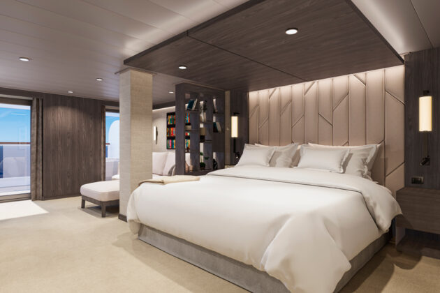 Dubbelsäng i Deluxe Penthouse