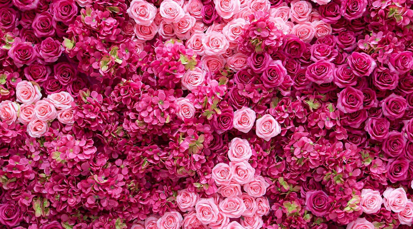 blomstervägg