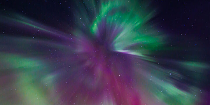 Norrsken på himlen